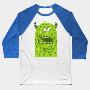 green monster one eye Baseball T-Shirt